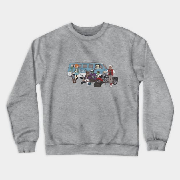 The Bad Kids - Fantasy High Crewneck Sweatshirt by inannaarts